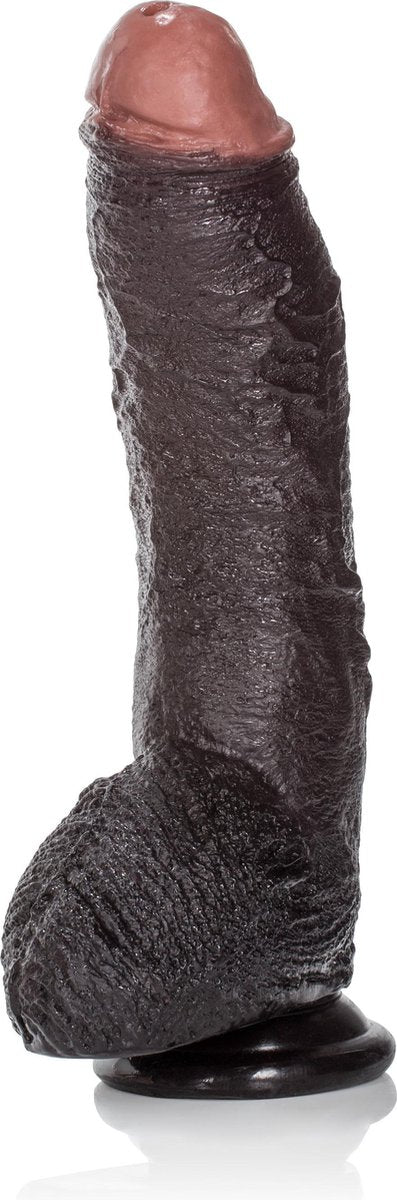 California Exotic Novelties Sean Michaels - Dildo - Donkerbruin - Ø 60 mm