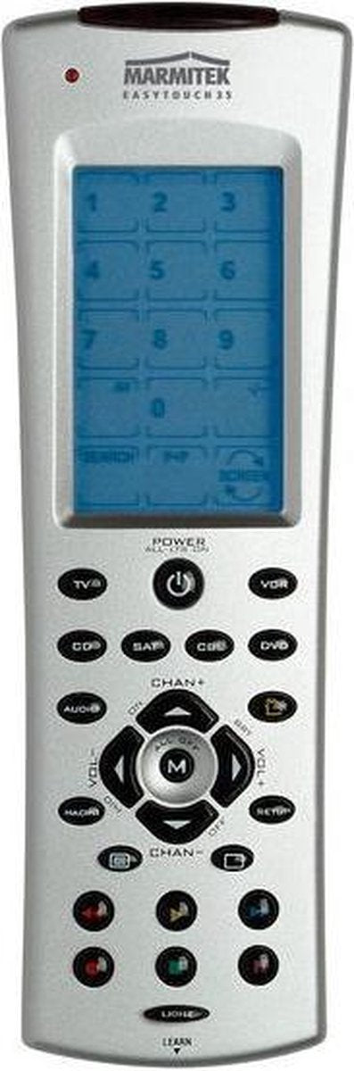 Marmitek EasyTouch25 afstandsbediening Zilver