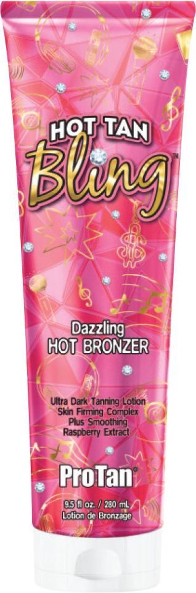 PRO TAN HOT TAN BLING  Zonnebankcreme TINGLE BRONZER - 280ml