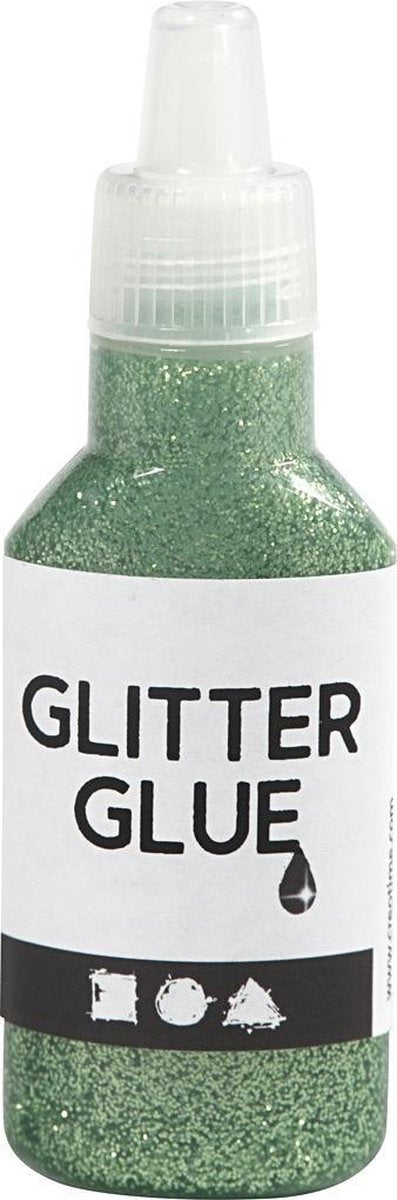 Creotime Glitterlijm Groen 25 Ml