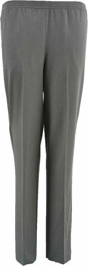 Sensia dames pantalon- elastiek - model Deva - korte lengtemaat - kleur grijs - maat 48