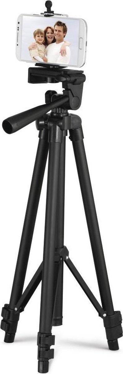 Hama 112-3D Speciaal statief 1/4 inch Werkhoogte: 40 - 112 cm Zwart Bluetooth