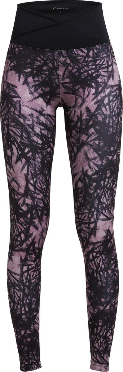 Röhnisch Sportlegging Flattering Wrap Dames Sketch Roze Maat Xl