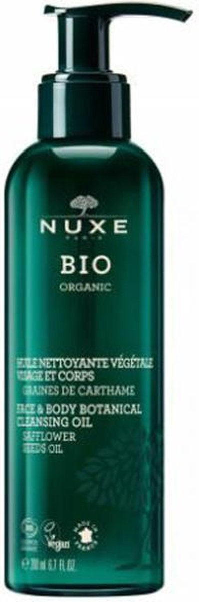 Nuxe Olie Bio Organic Graines de Carthame Huile Nettoyante Végétale