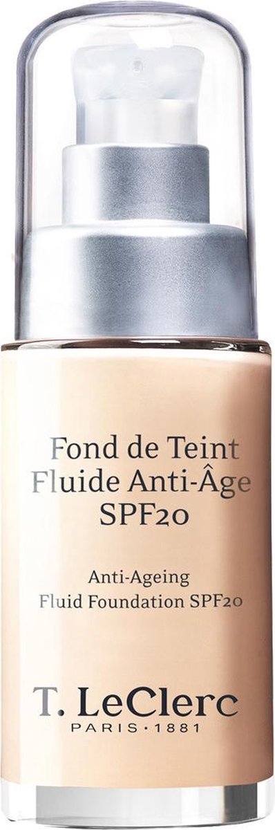 T. LeClerc Anti-Ageing Fluid Foundation 01 Ivoire Satiné