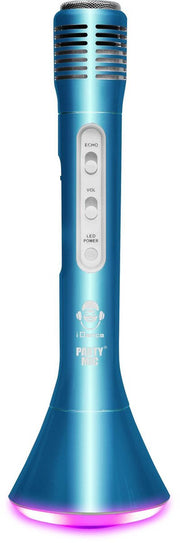 iDance PM10BL Bluetooth All-In-One Karaoke Microfoon - Blauw