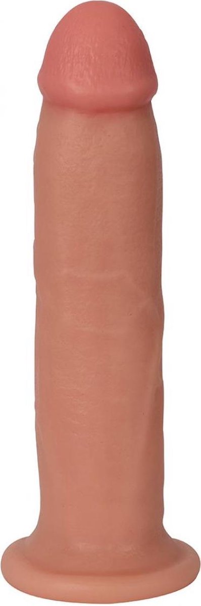 Realistische Dildo met Zuignap 22 CM - beige