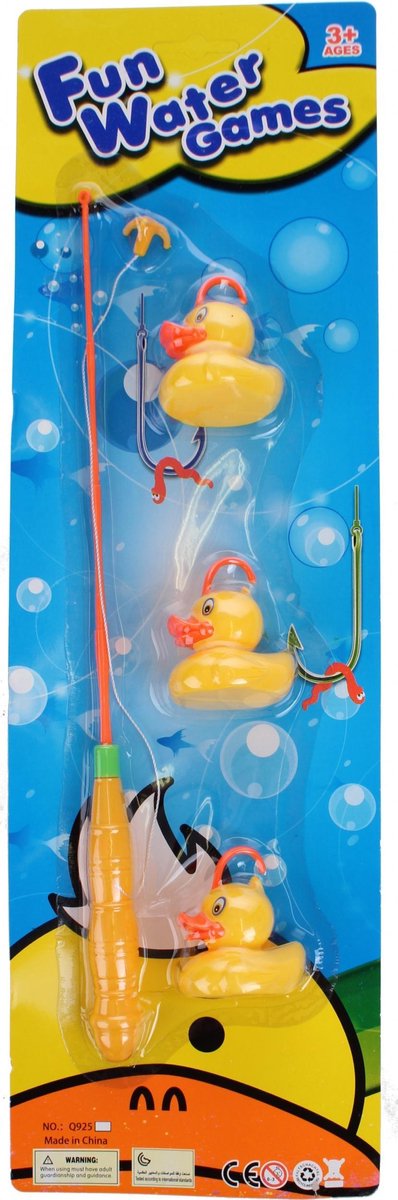 Lg-imports Hangelspel Badeendjes 4-delig 35cm