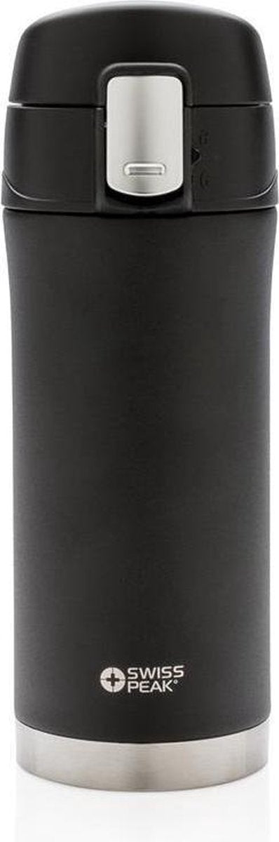 Swiss Peak Thermosfles Elite 300 Ml Rvs/koper Zwart
