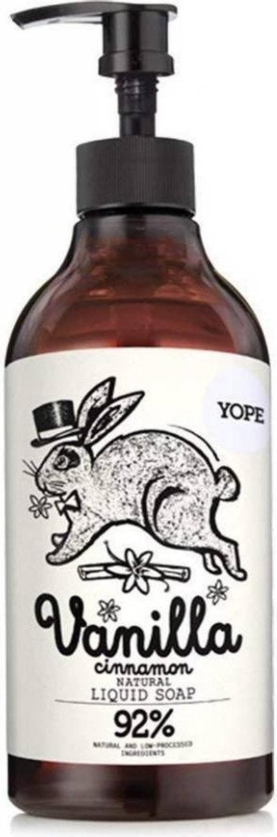 Yope - Moisturising Liquid Soap Moisturizing Liquid Soap Vanilla & Cinnamon 500Ml