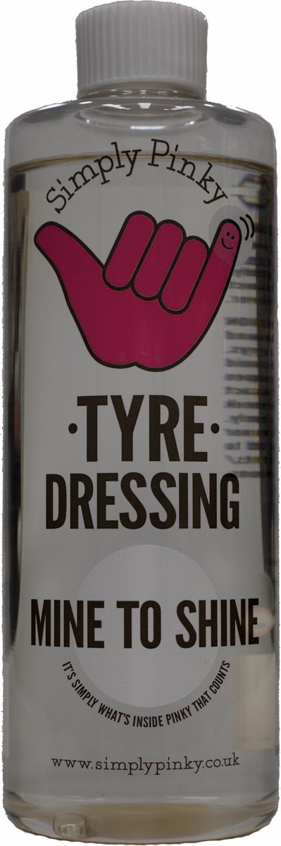 Simply Pinky Tyre Dressing "Mine To Shine"500ml.