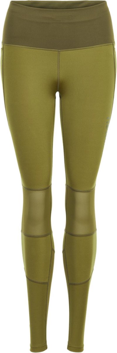Newline Sportlegging - Maat XS  - Vrouwen - olijfgroen