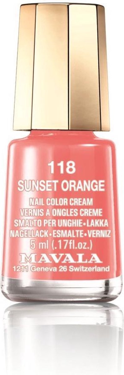 Mavala - 118 Sunset Orange - Nagellak