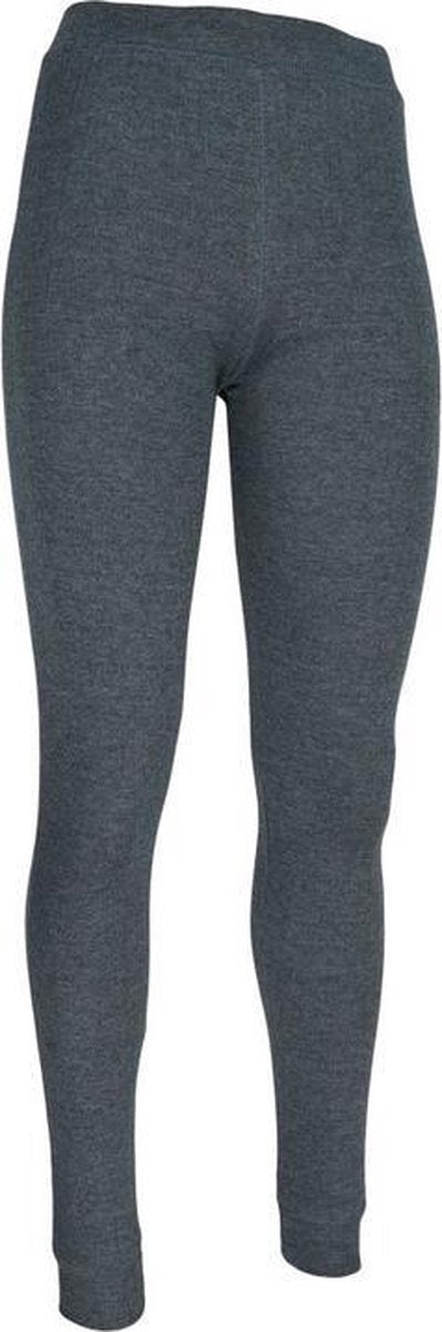 Thermo broek ondergoed lang voor kinderen grijs - Wintersport kleding - Thermokleding - Lange thermo broek 152/164 (12/13 jaar)