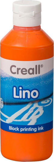 Creall Lino Blockprintverf Oranje
