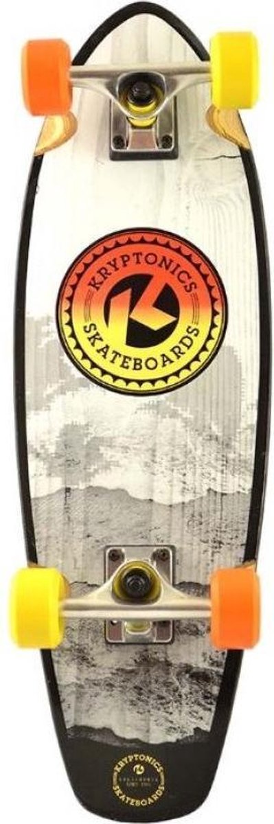 Kryptonics Skateboard Fade Gray 68 Cm