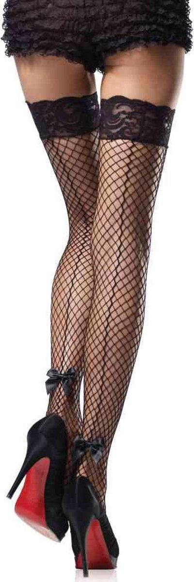 Leg Avenue Hold-ups - zwart - one size