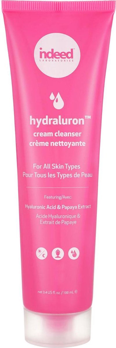 Indeed Labs Hydraluron Cream Cleanser - Gezichtsreiniging