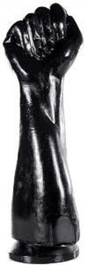XXLTOYS - Close Fisty - Fist - Mega Buttplug - Anal Plug for Men - 25 X 9 cm - Black - Made in Europe