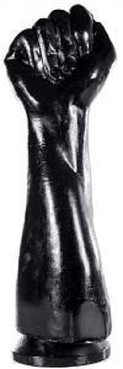 XXLTOYS - Close Fisty - Fist - Mega Buttplug - Anal Plug for Men - 25 X 9 cm - Black - Made in Europe