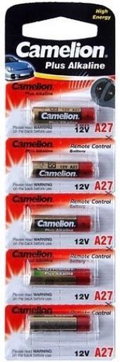 A27 Batterij - 5 stuks - Camelion