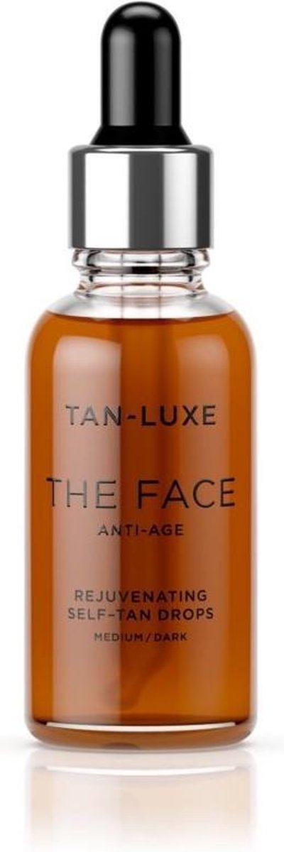 Tan-Luxe - Self Tan Oil Face Anti-Age Medium/Dark 30 ml
