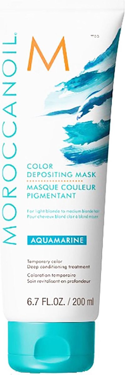 Moroccanoil - Color Depositing Mask - Aquamarine - 200 ml