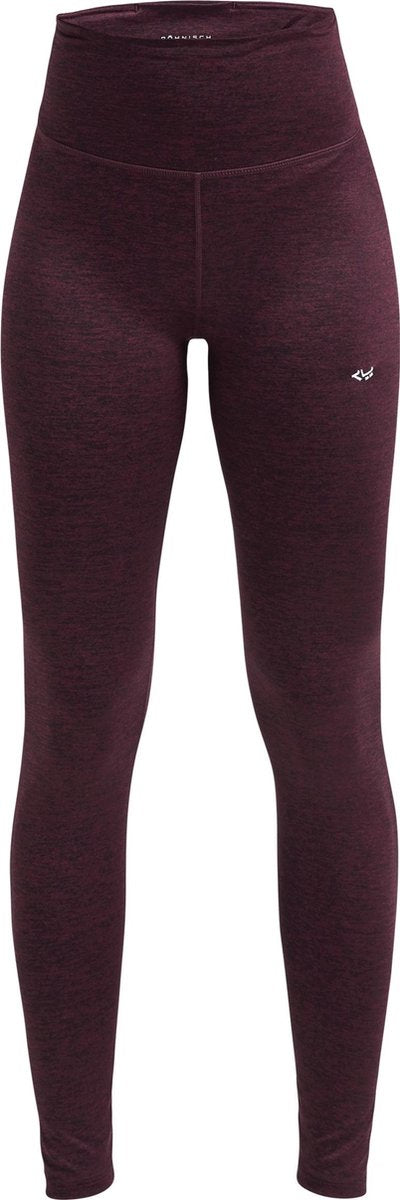 Röhnisch Sportlegging Lasting Lang Dames Bordeaux Rood Mt Xs