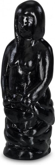 XXLTOYS - Aphrodite - XXL Dildo - 22 X 8 cm - Black - Uniek design Buttplug - Stevige Anaal plug - Made in Europe