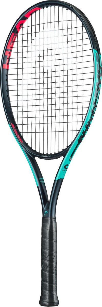 Head Challenge MP Tennisracket - Zwart Blauw - G3