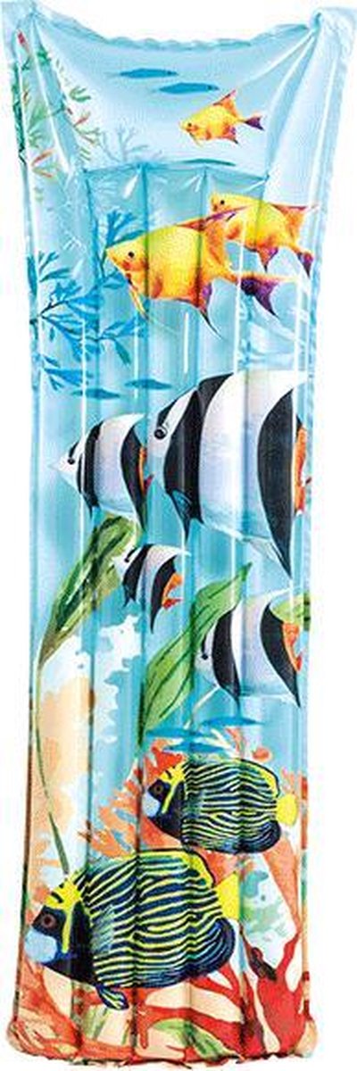 Luchtbed Tropical 183 cm | oceaan
