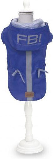 Croci - Hondenjas Regenjas - Vancouver FBI waterproof Blauw - 35 cm