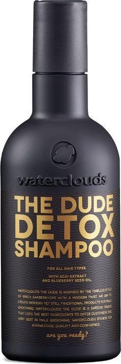Waterclouds The Dude Detox Shampoo -250 ml -  vrouwen - Voor
