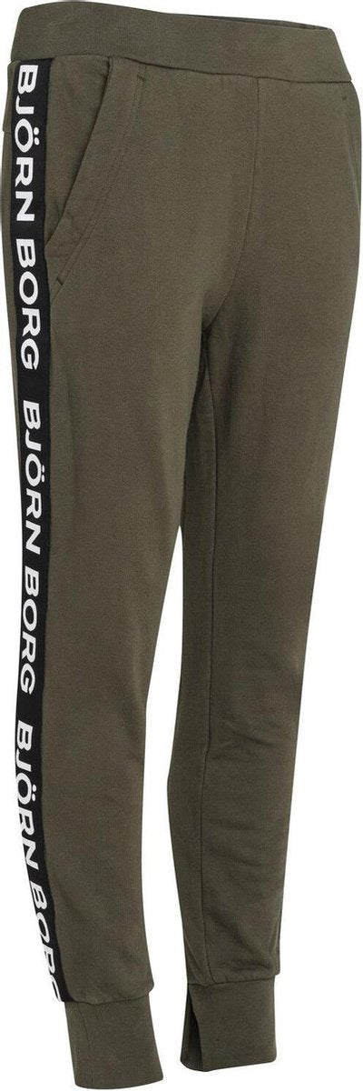 Bjorn Borg Logo B sport Dames Broek - 1P - Groen - Maat 34