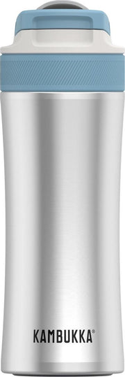 Kambukka Lagoon geïsoleerde Drinkfles 400 ml - Stainless Steel met geïntegreerd rietje
