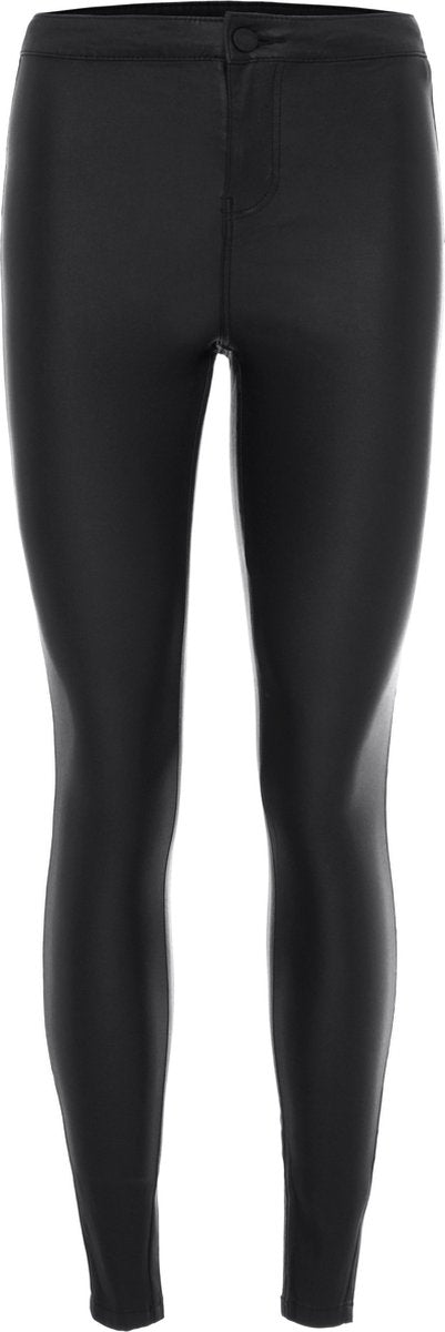 Noisy may NMELLA SUPER HW COATED PANTS Dames Broek - Maat M x L32