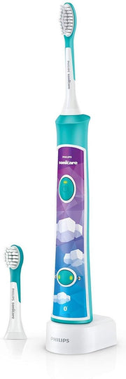 Philips Sonicare For Kids Elektrische Tandenborstel - Ingebouwde bluetooth - Met interactieve app - 2 Opzetborstels - 2 Standen - Timer - Voor leuker en beter poetsen - HX6322/04