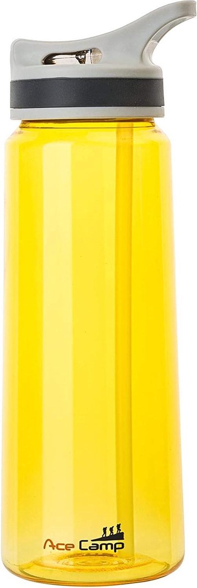 Acecamp Tritan Springdeckel Waterfles 800 Ml Geel