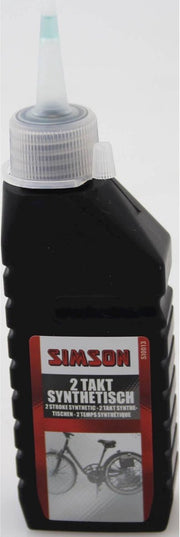 Olie simson 2 takt synthetische 100ml 021014 - ZWART