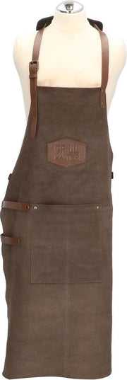Old West - Beaumont - Leren Schort - Donkerbruin