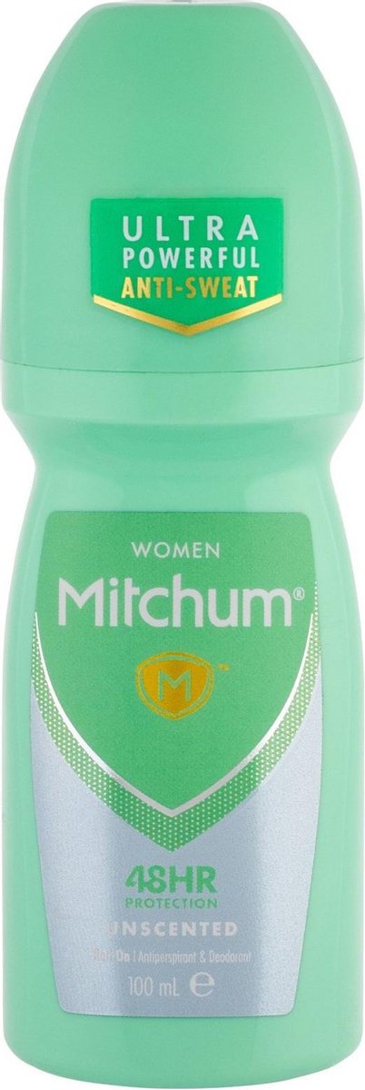 Revlon Mitchum Unscented 100ml Vrouwen Rollerdeodorant