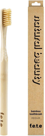 Bamboe tandenborstel 'natural beauty'