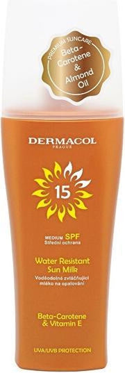 Dermacol - Sun Water Resistant Milk Spray Spf 15 - Sunscreen Milk With Spray