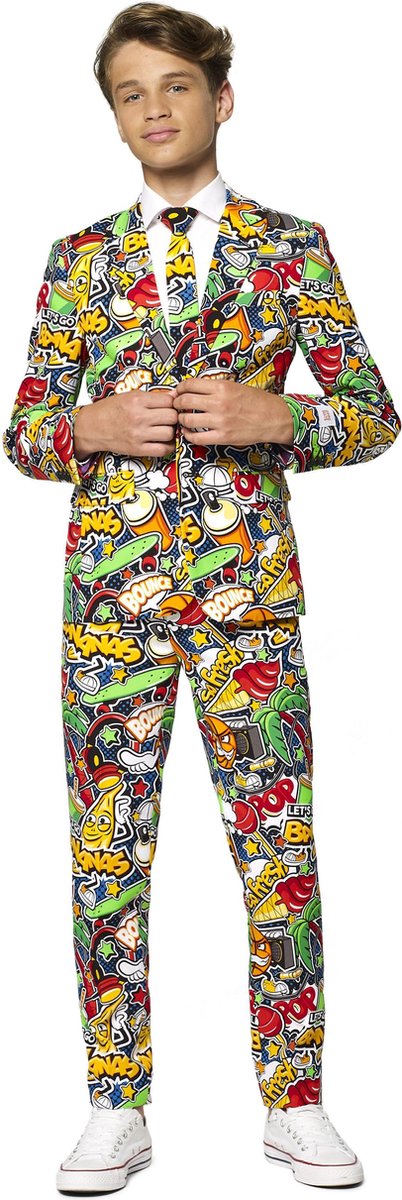 Opposuits Verkleedpak Street Vibes Jongens Polyester Mt 146-152