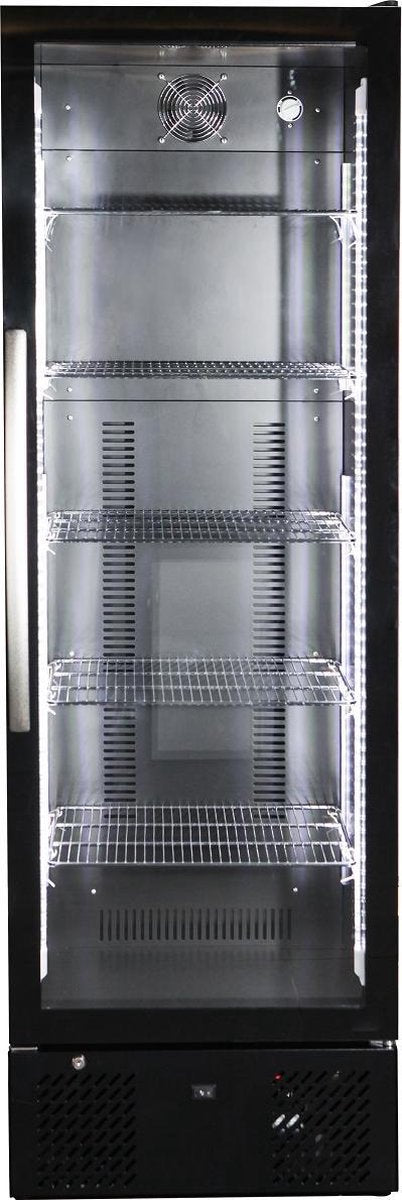 Professionele Barkoeling | 1 deurs | Zwart | Combisteel | 7455.1347 | Horeca