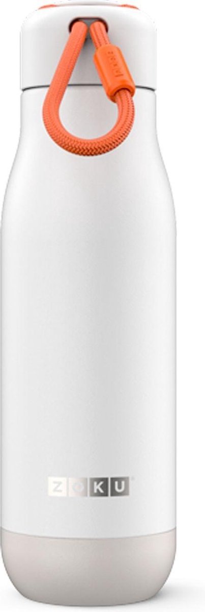 Zoku Thermosfles Pc 500 Ml Rvs Wit