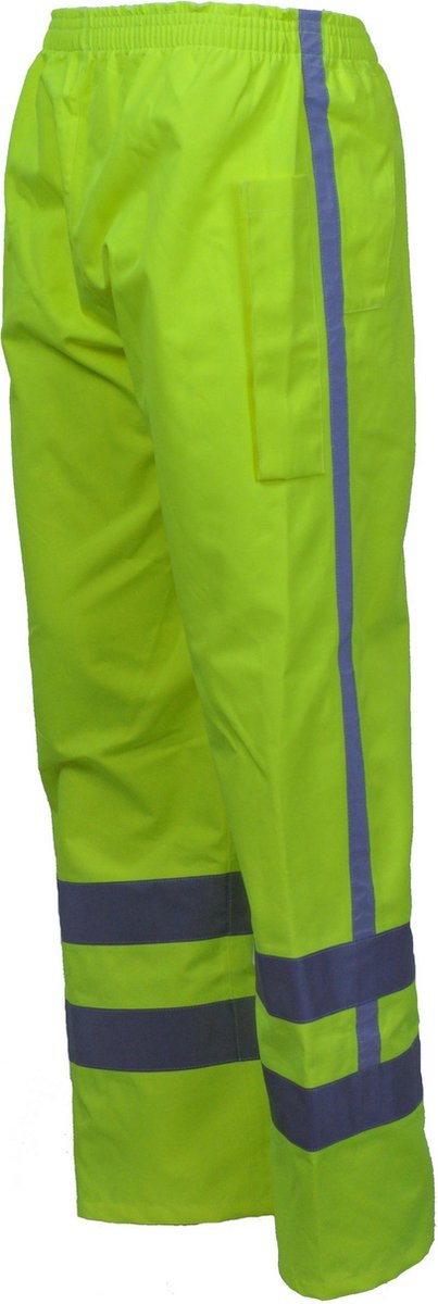 Top Verkeersregelaars regenbroek - handige zaklampzak - maat 5XL