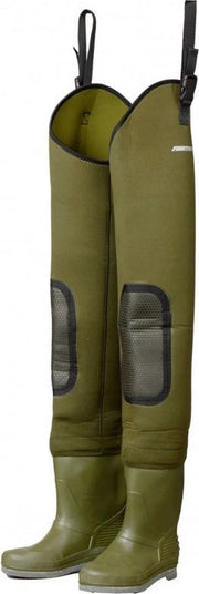 Dam Fighter Pro+ Neoprene Hip Waders Felt Sole #46/47 | Lieslaarzen