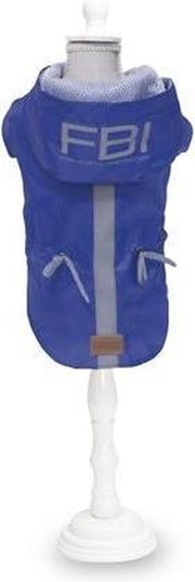 Croci - Hondenjas Regenjas - Vancouver FBI waterproof Blauw - 30 cm