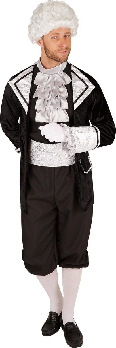 dressforfun - Barokgraaf S  - verkleedkleding kostuum halloween verkleden feestkleding carnavalskleding carnaval feestkledij partykleding - 301399